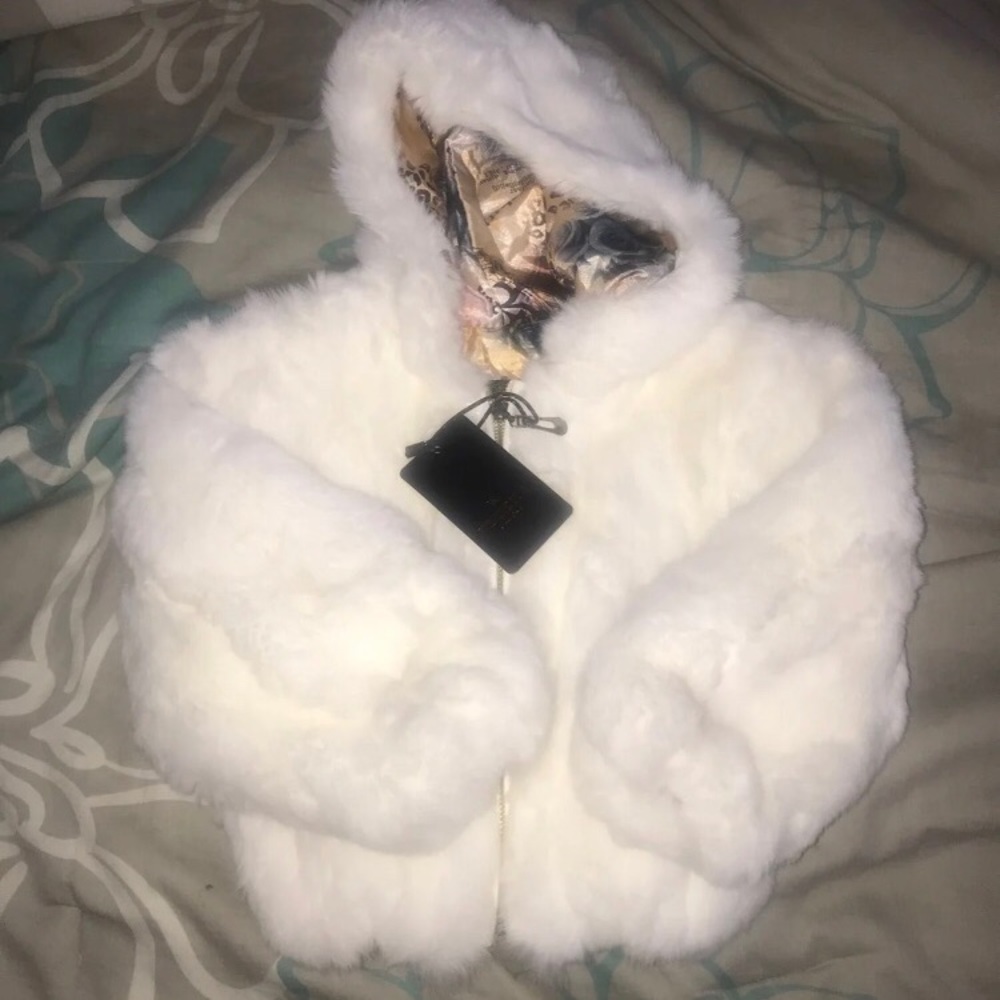 Toddler fur coat